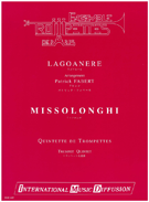 Missolonghi by Lagoanere - Fabert Patrick - for Trumpet Quintet